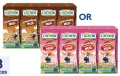 Lacnor شوكولاتة بالحليب / فراولة