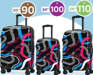 Printed Trolley Bag Assorted