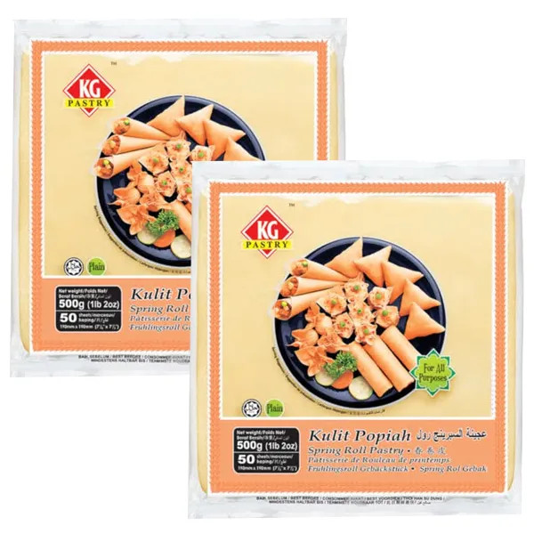 Kawan Spring Roll Pastry 7.5 x 7.5