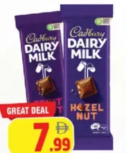 Cadbury Dairy Milk Hazelnut