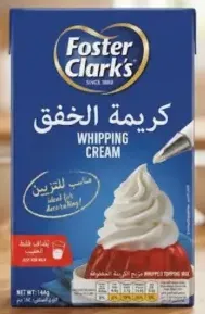 Foster Clarks دريم ويب خليط الكريمة