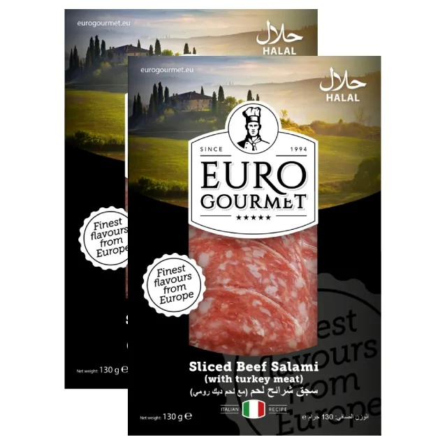 Euro Gourmet Sliced Beef Salami