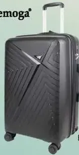 Semoga Pp Trolley Expandable, Double Zipper, Tsa Lock