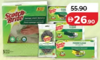 Scotch-Brite Sponge Cloth + Nail Saver + Spiral + Pad + Laminate