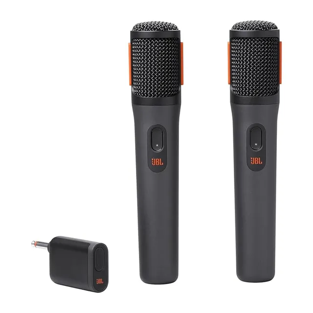JBL Party Box Wireless Microphone Sets, Black
