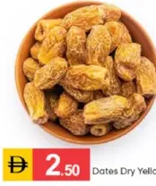 Dates Dry Yellow