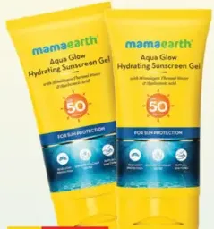 Mamaearth جل أكوا جلو Spf50