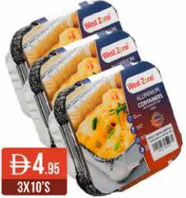 West Zone Aluminium Container - 8325