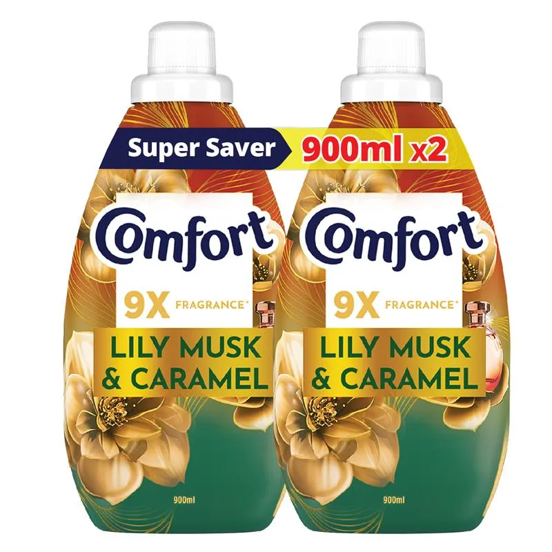 Comfort منعم أقمشة مركز - Lily Musk & Caramel