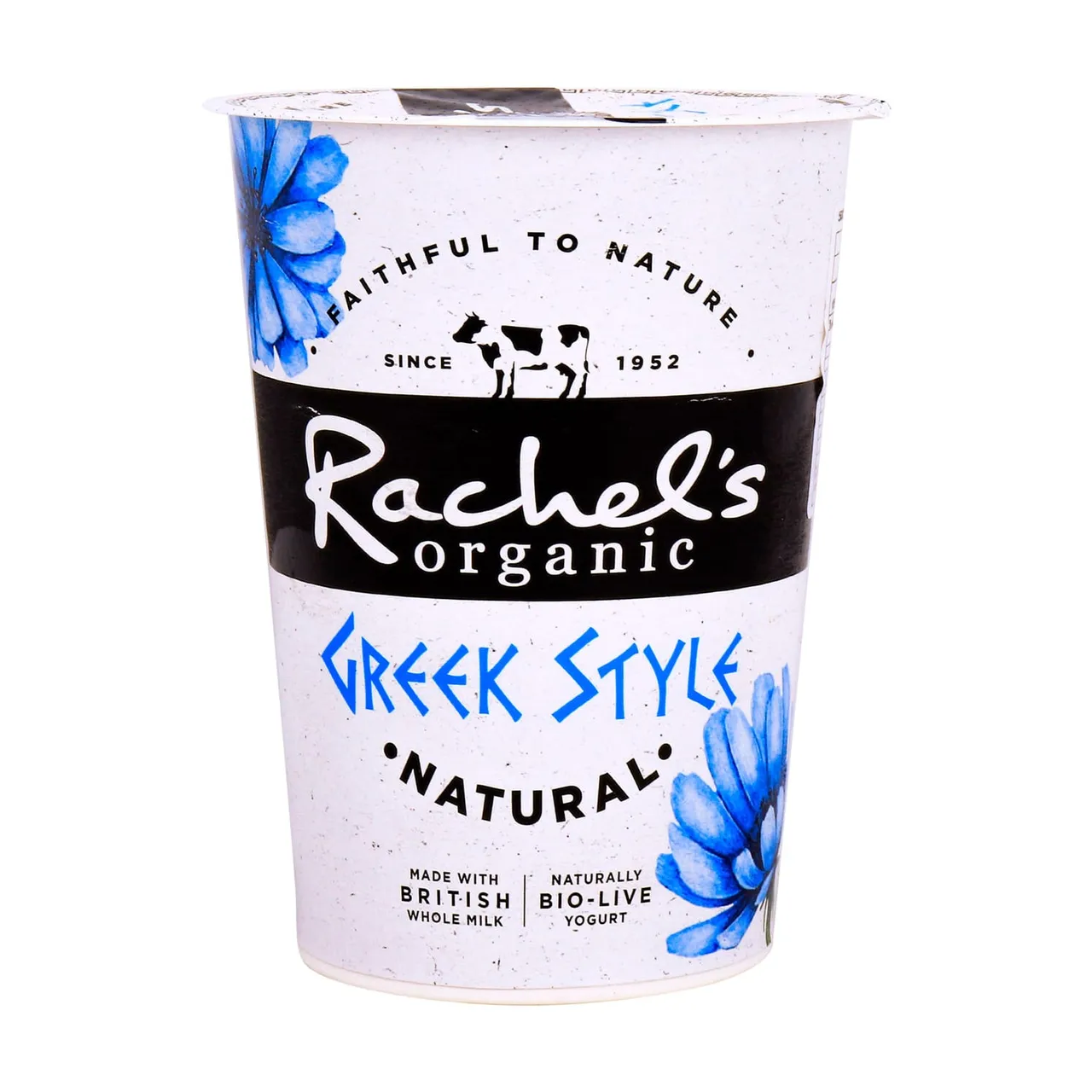 Rachels Organic زبادي عضوي طبيعي على الطريقة اليونانية