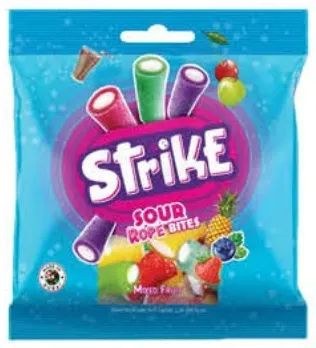 Strike Sour Mixed Fruit Candy Pieces