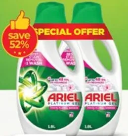 Ariel Liquid Detergent Power Gel Assorted