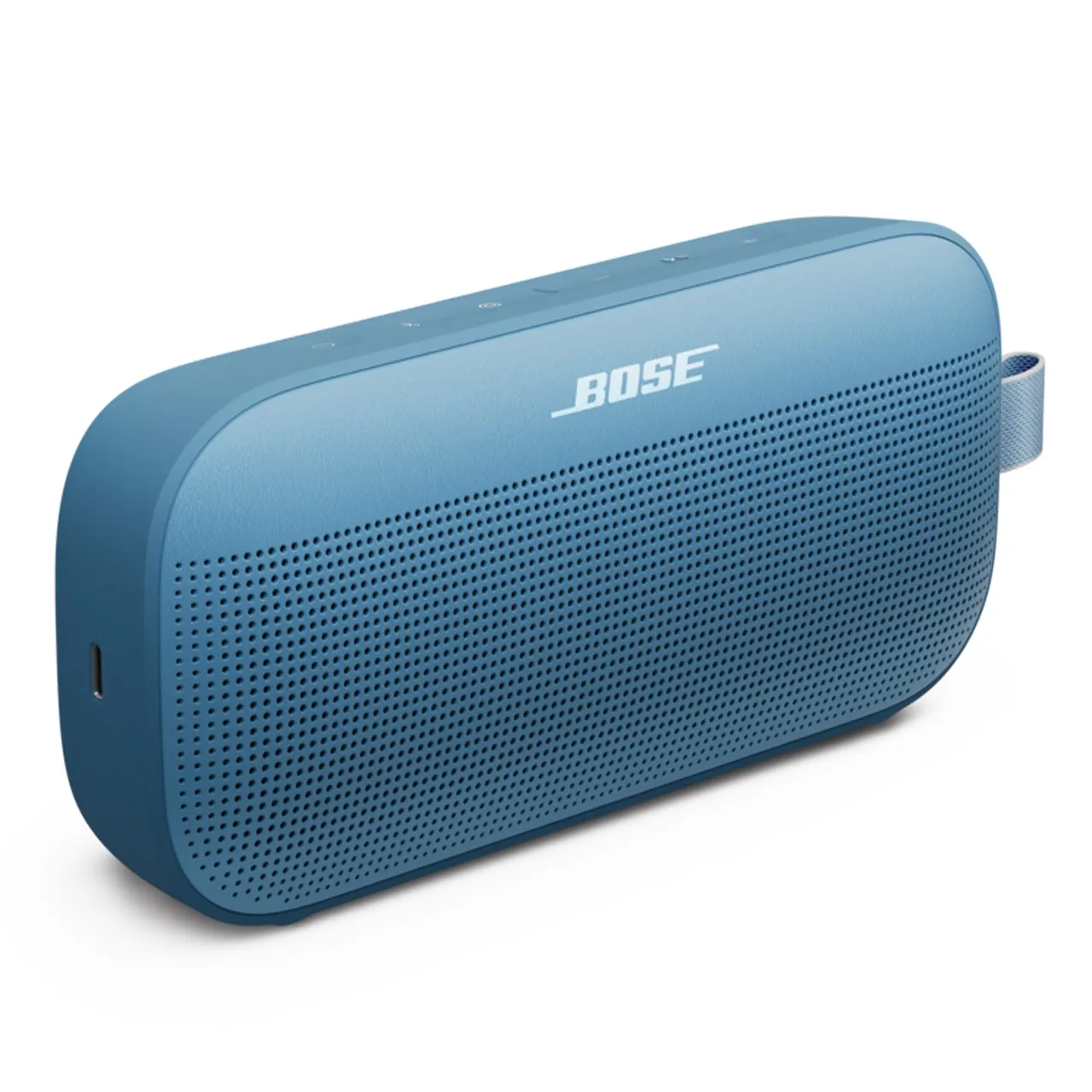 Bose مكبر صوت بلوتوث محمول SoundLink Flex II (الجيل 2)، أزرق داكن