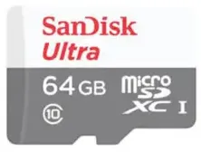 SanDisk بطاقة Ultra Micro SDXC Sdsqunr 64Gb