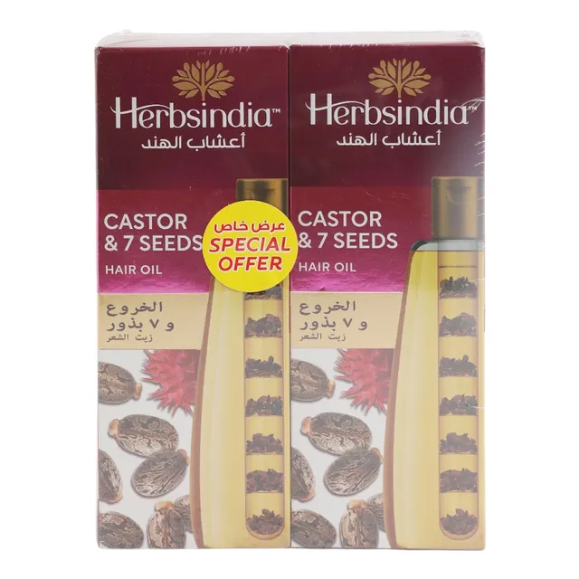 Parachute Herbsindia Castor & 7 Seeds Hail Oil
