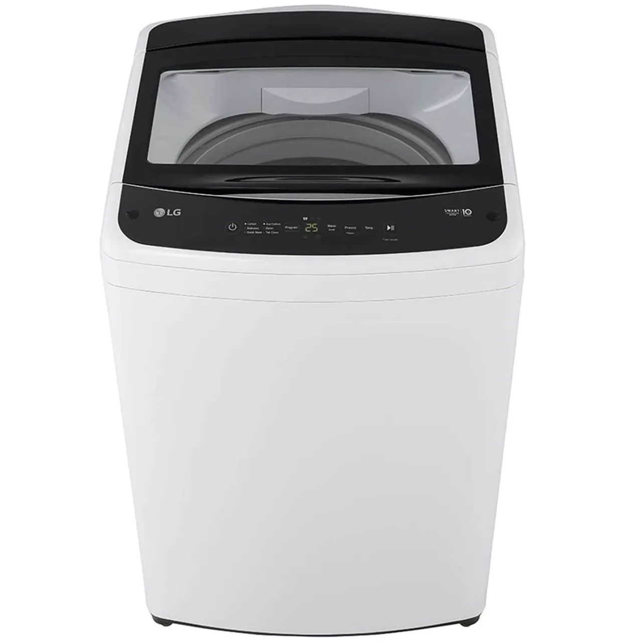 LG غسالة تحميل علوي T18V1NDHTCC، أبيض