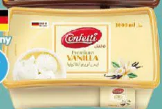 Confetti Ice Cream Vanilla