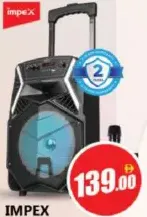Impex Trolly Speaker