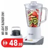 Mr Light خلاط 2IN1 Mr1020