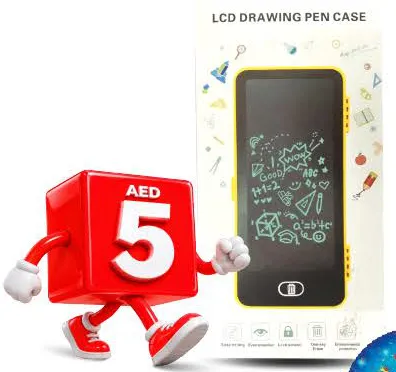 Lcd Writing Tab Pencil Box