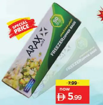 Arax Freezer Zipper Bags
