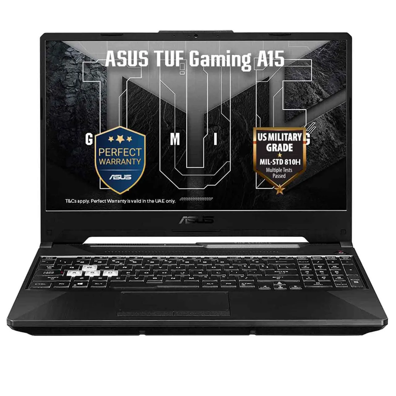 ASUS لابتوب TUF Gaming A15 بشاشة 15.6 Inch بكرت NVIDIA GeForce RTX 3050 ونظام Windows 11 Home أسود غرافيت