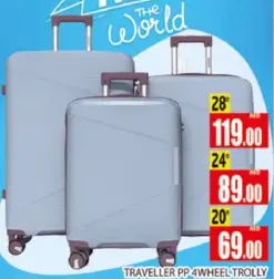 Traveller PP 4 Wheel Trolly