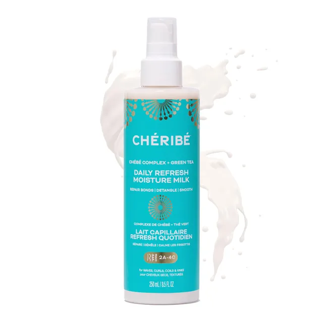 Cheribe Chéribé Daily Refresh Moisture Milk - Chebe ComplexGreen Tea, 8.5 fl oz