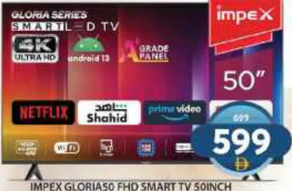 Impex GLORIA50 Fhd Smart Tv