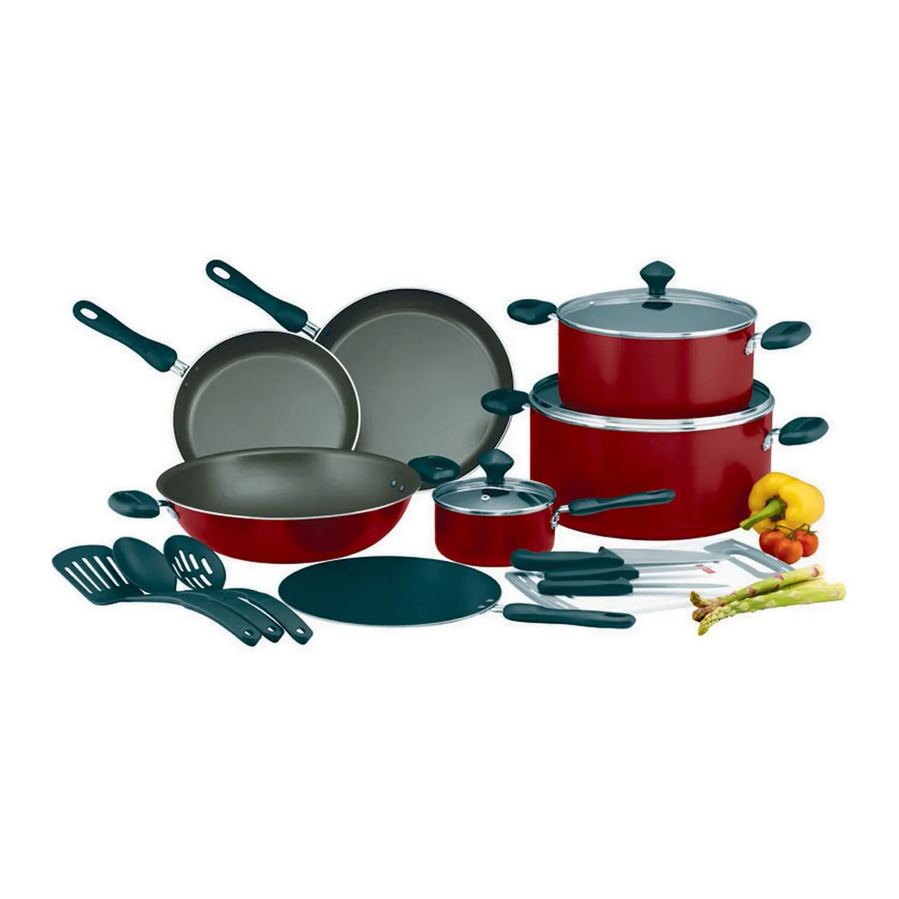 Prestige طقم أواني طهي ألمنيوم، 17 pcs، PR21671