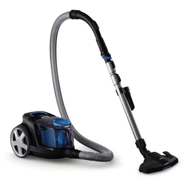 Philips PowerPro Compact Bagless Vacuum Cleaner, 1800 W, Deep black, FC9350/61