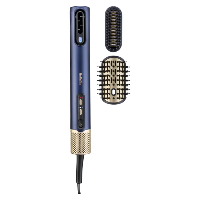 Babyliss Air Wand 3-in-1 Hair Dryer and Styler AS6550SD, Blue