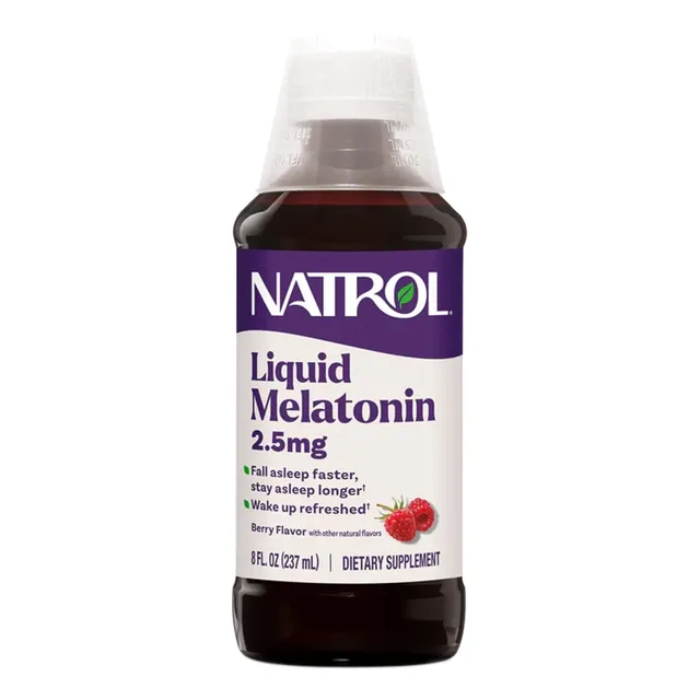 Natrol Melatonin Liquid 2.5mg - 8 oz