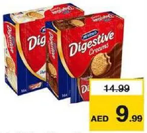 McVitie's Diges Creams Choco/Vanilla