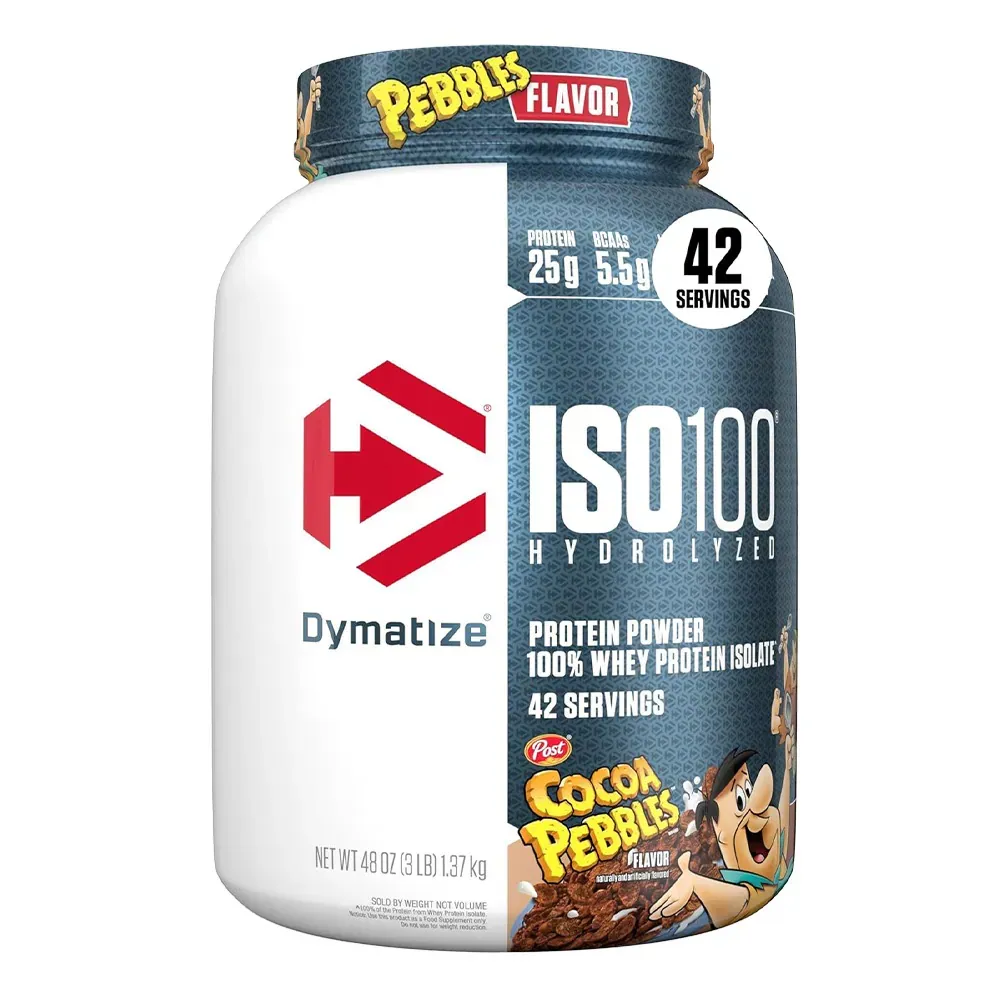 dymatize ISO 100 بنكهة Cocoa Pebbles - 3 LB