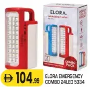 Elora Emergency Combo 24LED 5334