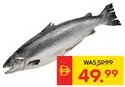 Fresh Norwegian Whole Salmon 2/3