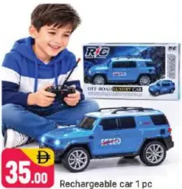 Rechargeable car