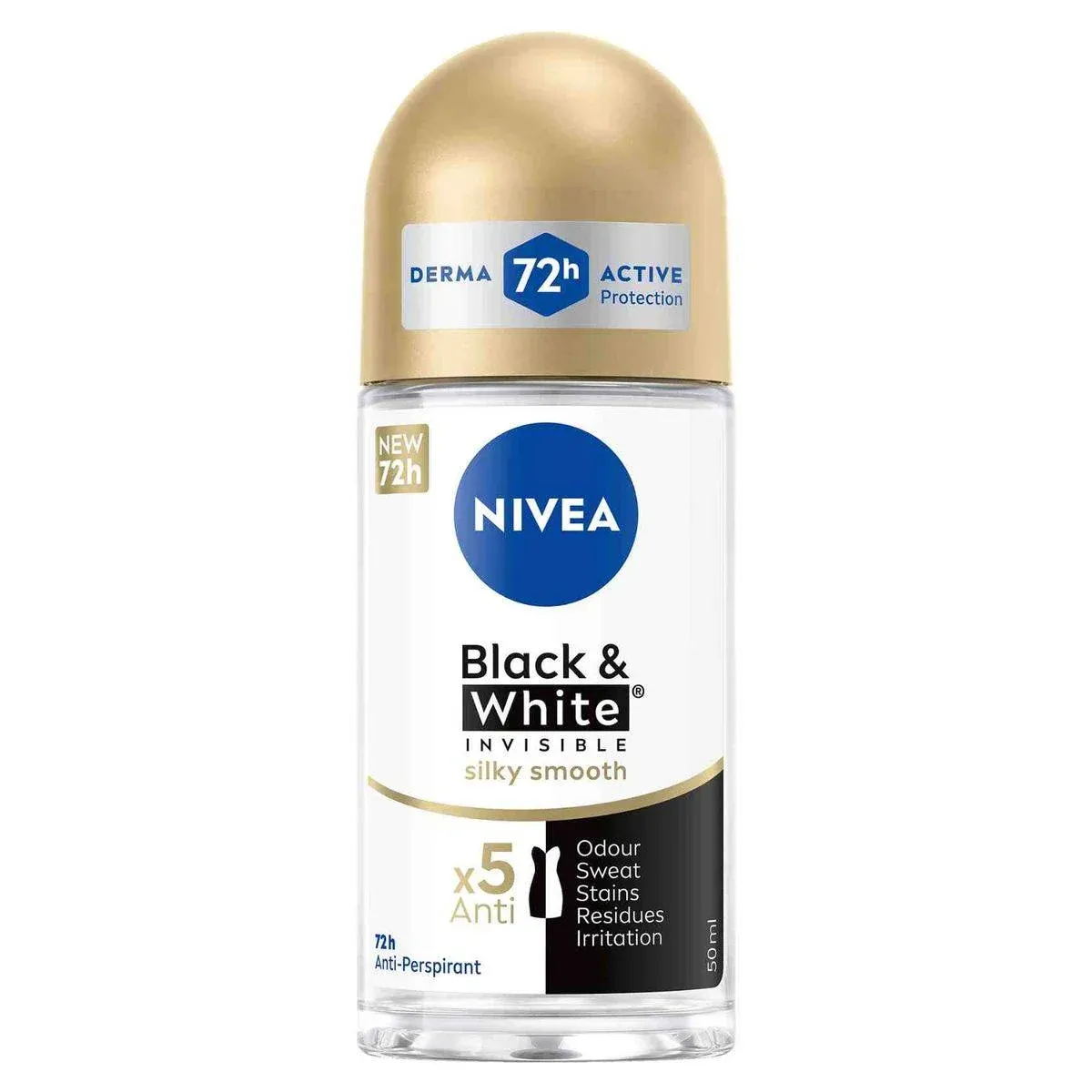 Nivea مزيل عرق رول أون للنساء Silky Smooth