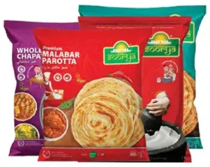 Sooriya Dosha Batter/Chapati/Wheat Parata/Malabar Parata
