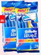 gillette blue ii plus