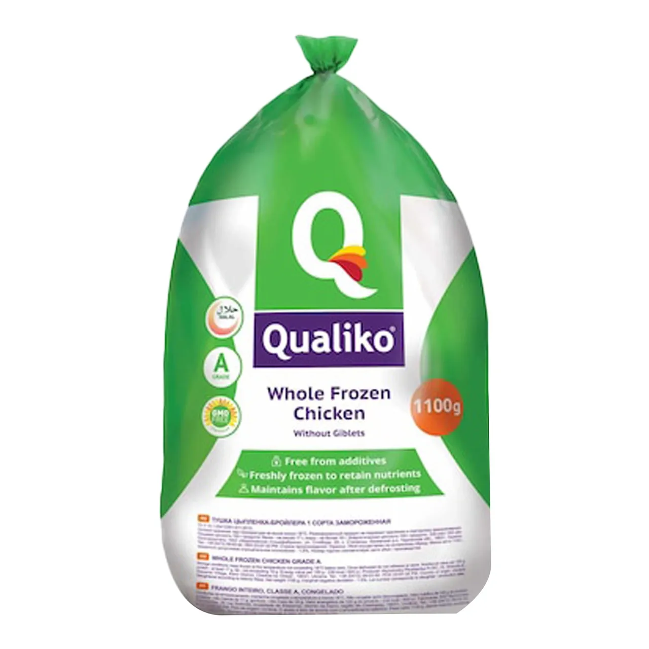 Qualiko دجاج كامل زينة