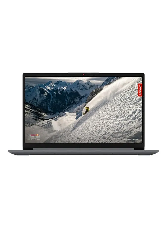 Lenovo لابتوب IdeaPad 1 15ALC7 بشاشة 15.6 بوصة FHD، معالج AMD Ryzen 7 5700U، ذاكرة 8GB، تخزين 512GB SSD، رسومات AMD Radeon، ويندوز 11 هوم، إنجليزي/عربي، رمادي سحابي - نسخة دولية