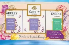 Yardley Soap English Lavender