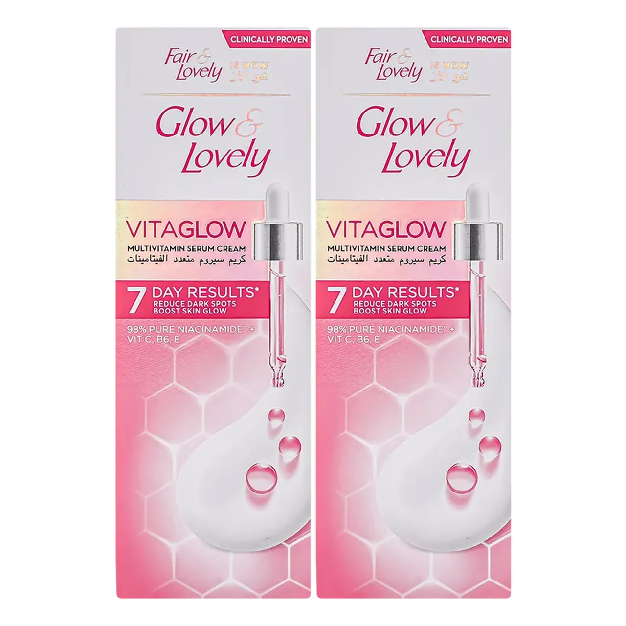 Glow & Lovely جلو أند لوفلي كريم للوجه متعدد الفيتامينات