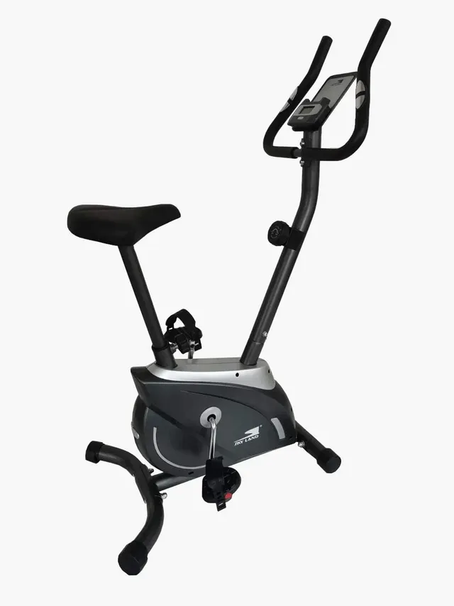 sky land Unisex Adult EM-1555 Exercise Bike - Black, 88 x 54 x 121 cm