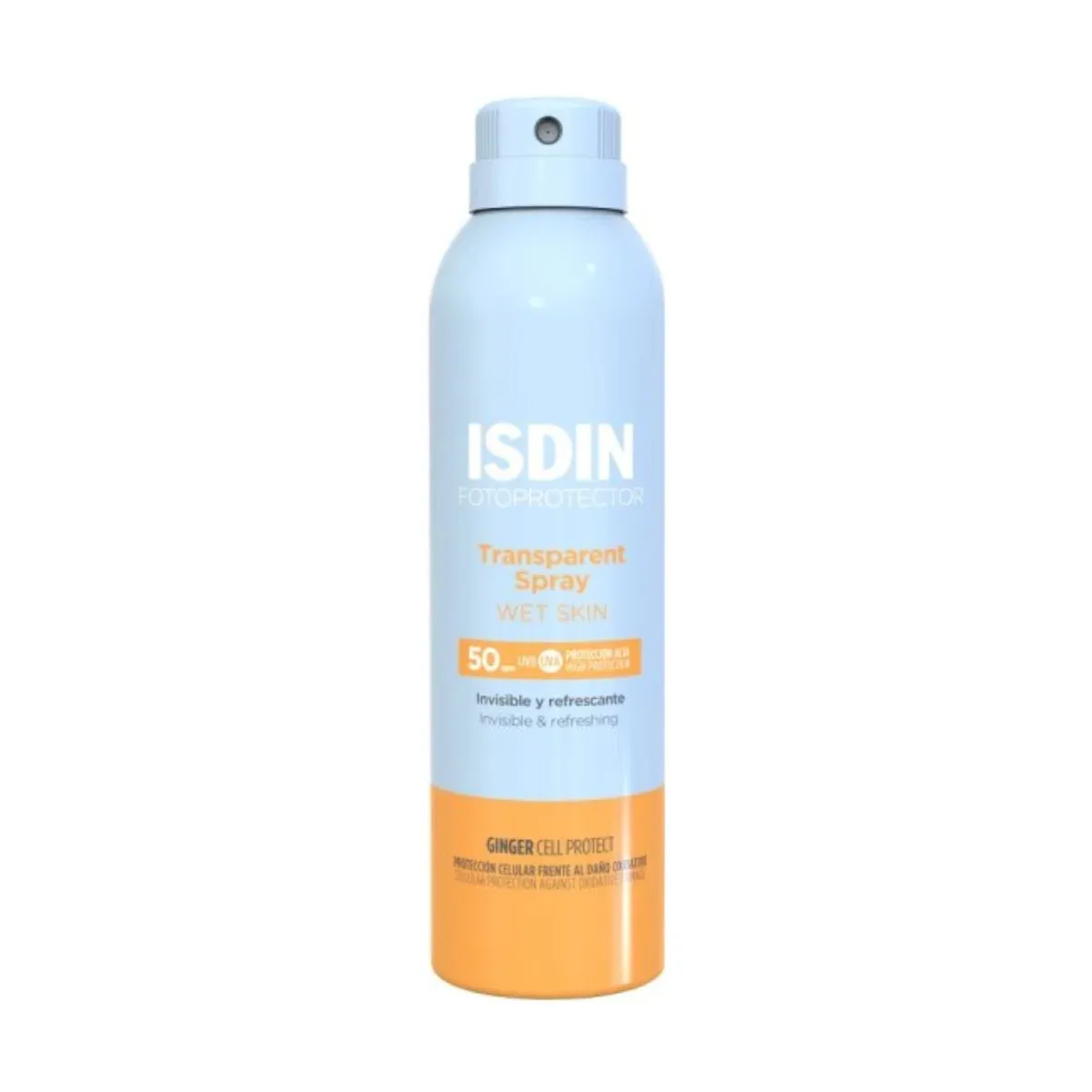 Isdin بخاخ شفاف للبشرة المبللة Fotoprotector بعامل حماية SPF50+