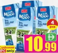 Mooo Long Life Milk Full Fat