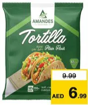 Amandes Plain Flour Tortilla