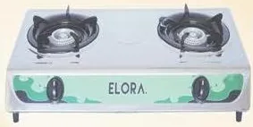 Elora Steel Double Gas Burner